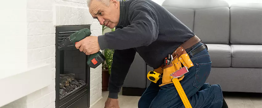 New Indoor Fireplace Installation in Chambersburg, Pennsylvania