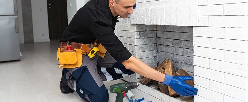 Fireplace Damaged Damper Frame Repair Services in Chambersburg, Pennsylvania